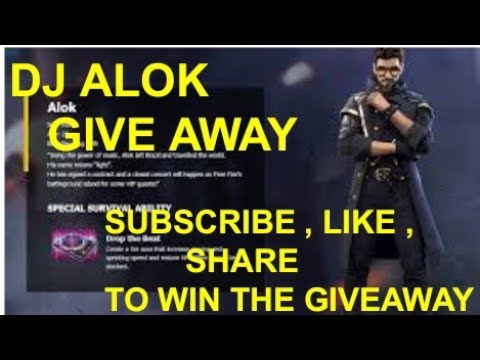 DJ ALOK Give away (SUBSCRIBE,LIKE,SHARE
