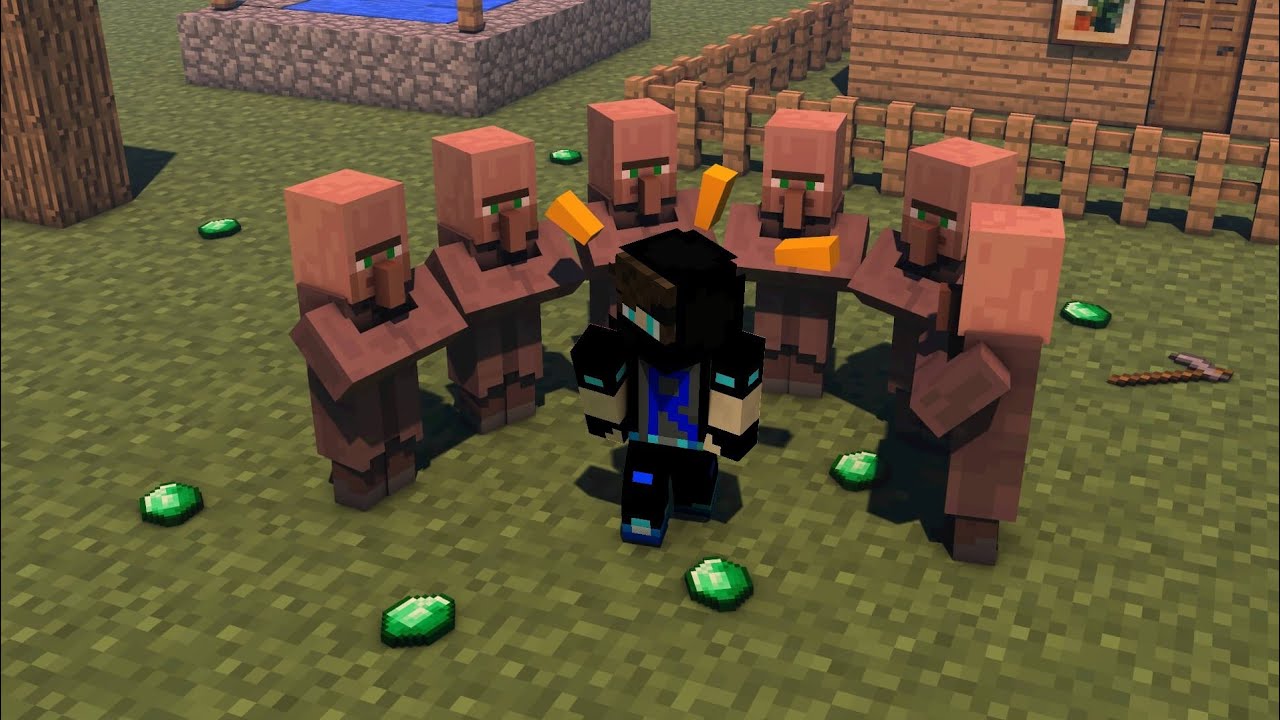 what happened when you angry on your villages emerald ?