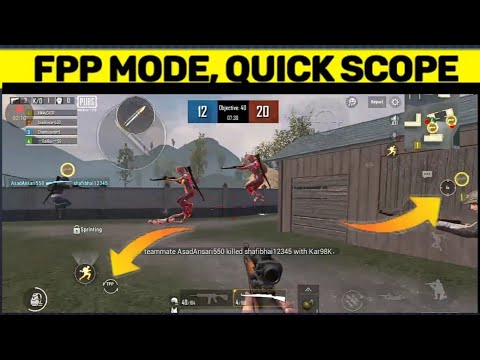 pubg mobile lite ??QUICK SCOPE ,, FPP MODE ?? BETA VERSION 0.19 ?WORKING TRICK?