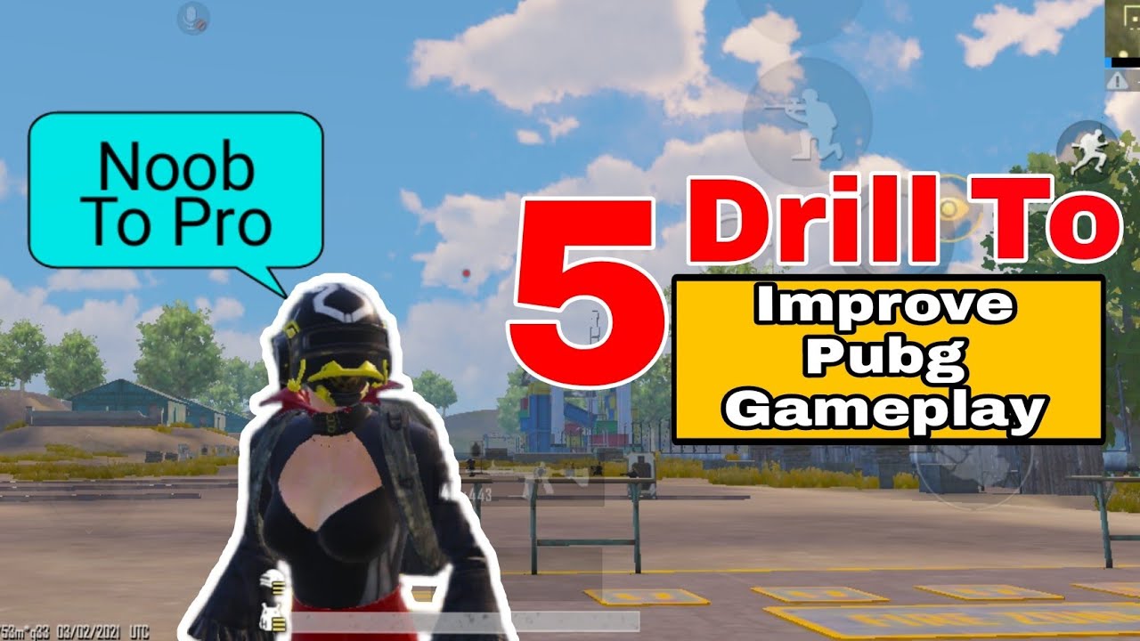 5 Drill To Improve Pubg Gameplay ?|| Dead Fafnir YT