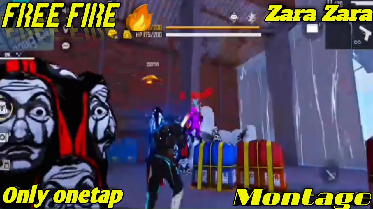 Free Fire Zara Zara Montage || bnl || #shivamtechtalks #bnl #montage