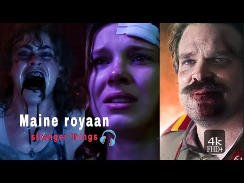 MAINE ROYAAN STRANGER THINGS ?//MILLIE BOBBY BROWN HINDI SONG EDIT