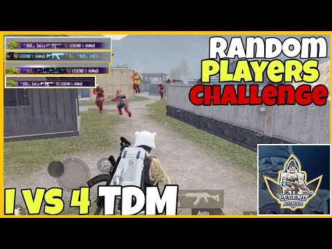 1v4 AR TDM | Wait For the Eye Shot ❤️ |  watch till the end!!