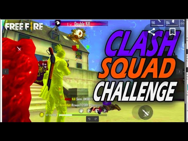 Free fire gameplay/classic squad????