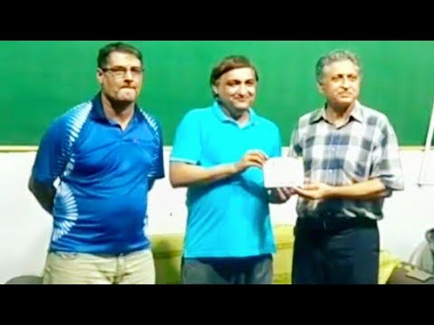 WORLD HOCKEY CHAMPION OF PAKISTAN ?SAMIULLAH KHAN?LEGEND PLAYER /AWARD CEREMONY for TABLE TENNIS?
