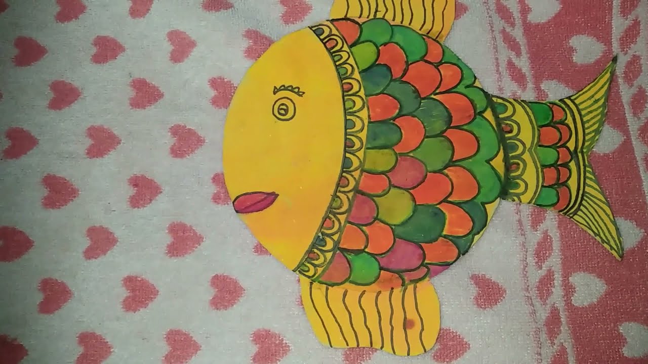 EASY FISH CRAFT USING CARDBOARD. #CARDBORD #TRENDING