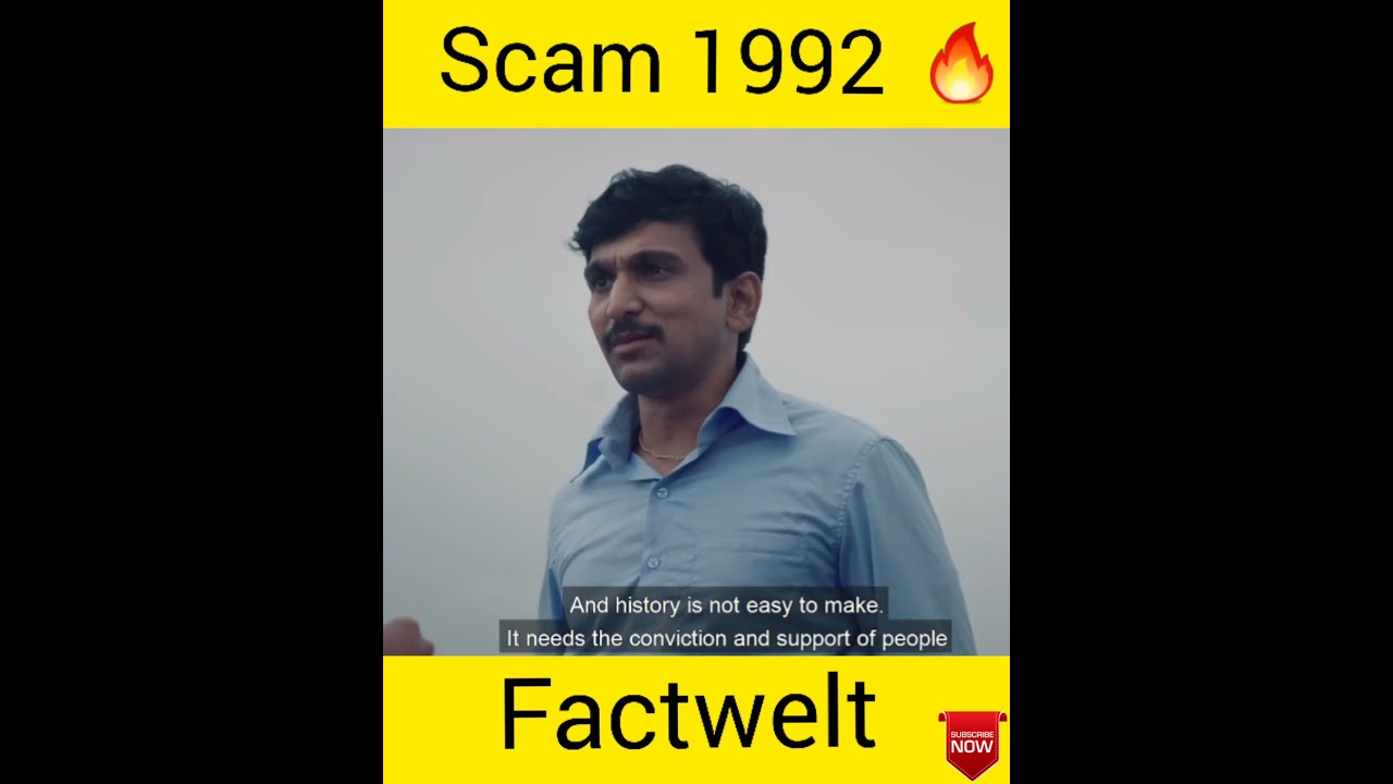 main history banana chahata hu? | #short | scam 1992 best dialouge |