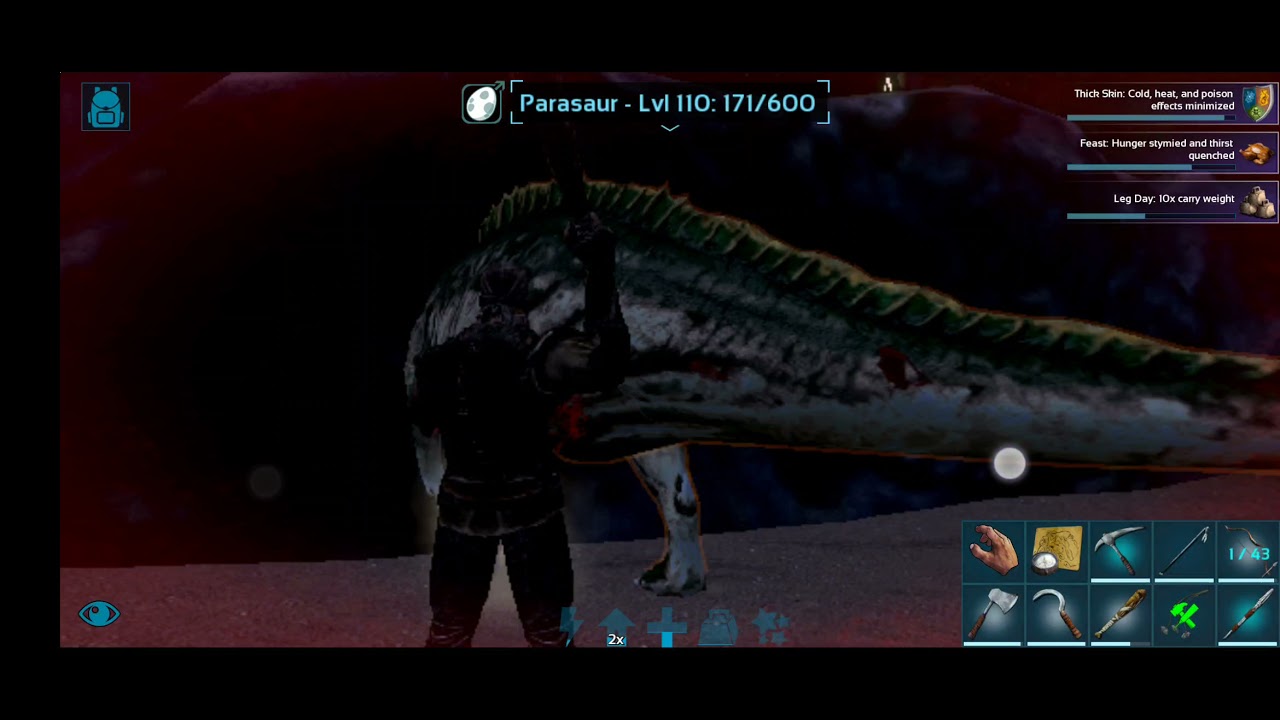 finally taming a parasaur/Ark solo EP:3