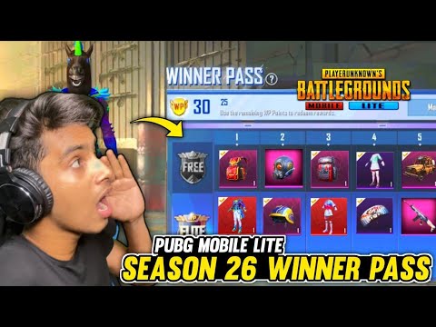 PUBG MOBILE LITE NEW WINNER PASS 30 WP FULL MAX