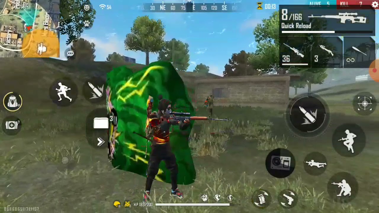 Booyah on factory roof