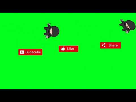 green subscribe button