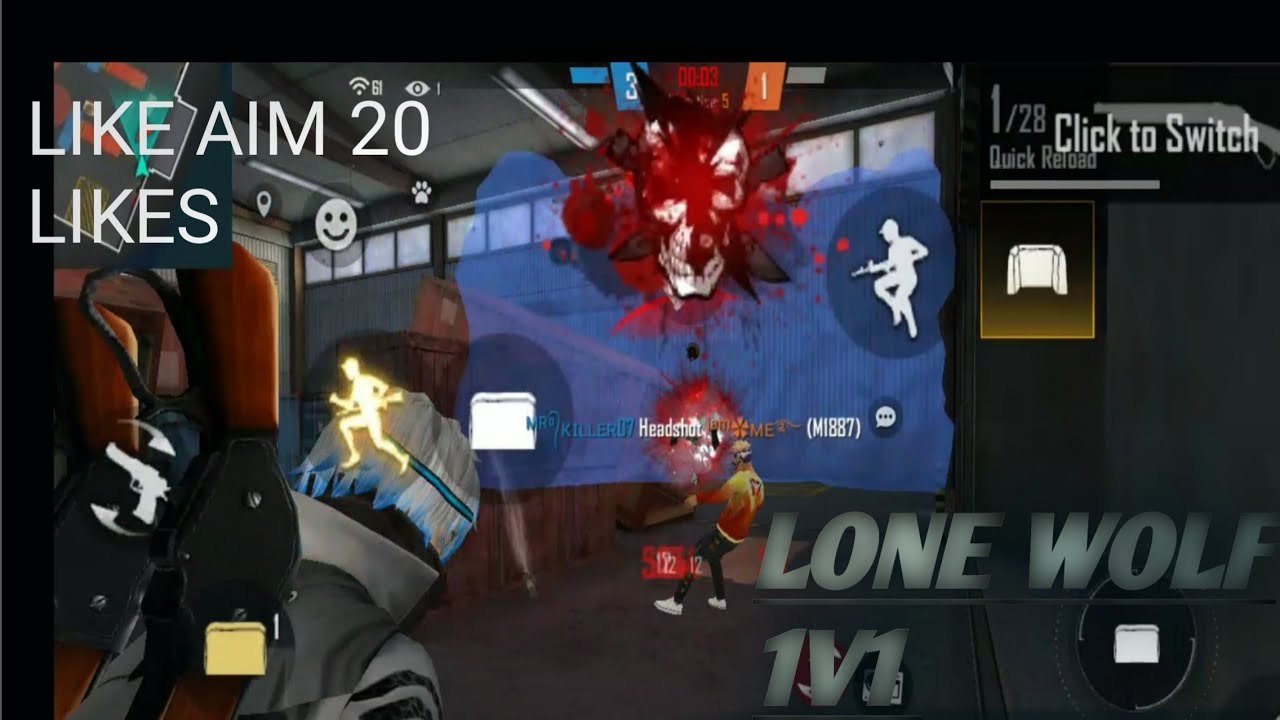 lone wolf 1v1 match || lone wolf 1v1 match || lone wolf 1v1 match gw killer