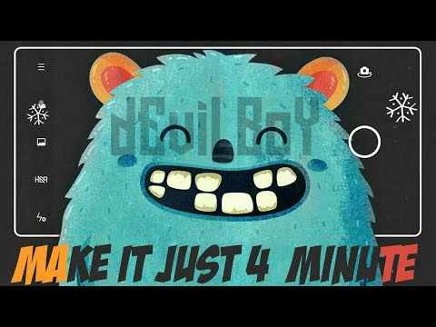 Bind Your photo in Two colour And Camara frame With Snapseed | Photo Editing Tutorial | dEvilBoY