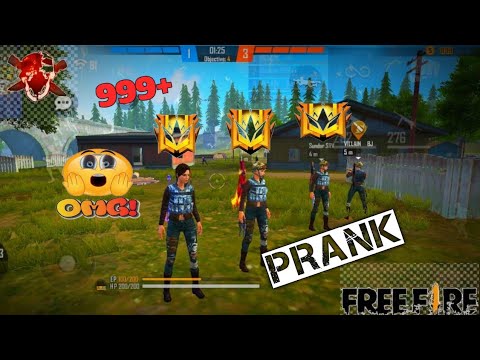 999+PRANK  FREE FIRE /GODASHOK GAMING??