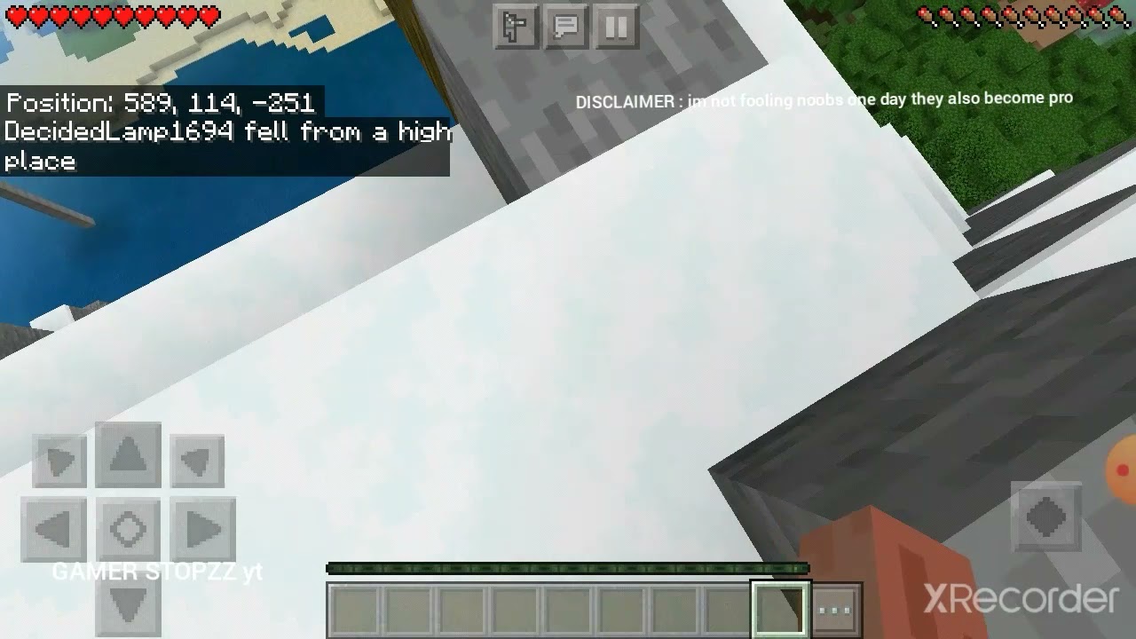 story of noob minecraft??