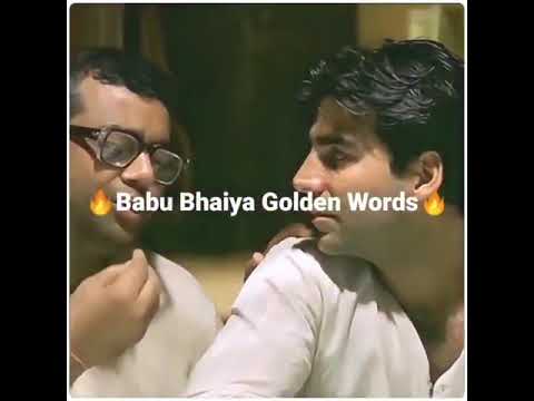 Babu bhaiya best motivational seen Phir Hera Pheri ❤️