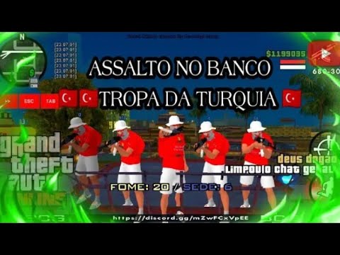 ASSALTO AO BANCO CENTRAL |BRASIL CIDADE GRANDE GTA RP ??