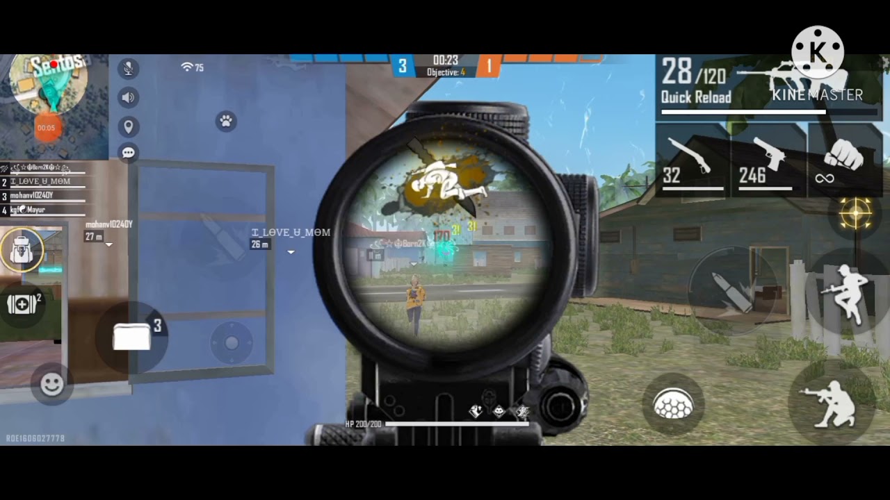 free fire video hadsot clip