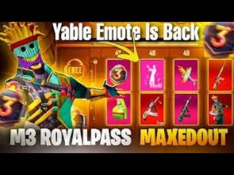 Bgmi M3 Royal Pass | Maxout ? ✓