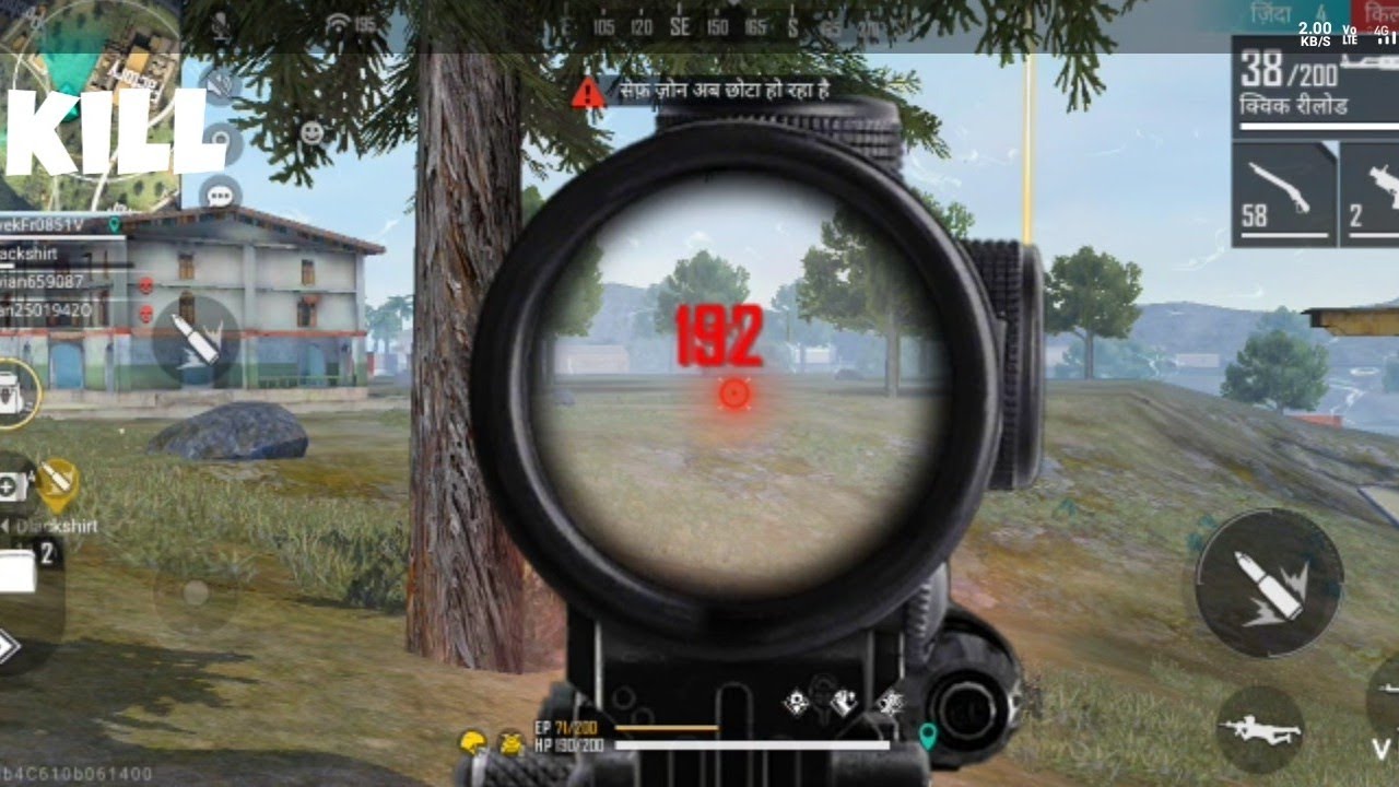 7 kill booyah garena free fire