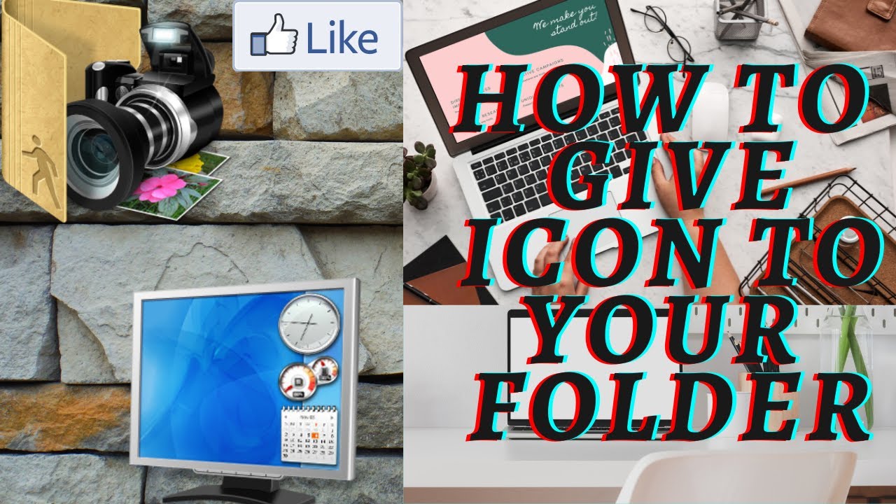 How to Change Computer Folder icon into Own Photo│कंप्यूटर फोल्डर पर खुद का फोटो कैसे लगाए?