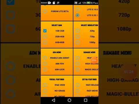NTR MOD V6 PUBG LITE HACK