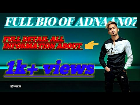 FULL BIOGRAPHY OF ADNAAN07 ALL INFORMATION FULL DETAIL ALL DETAIL PLZZ LIKE SHARE ## short videos