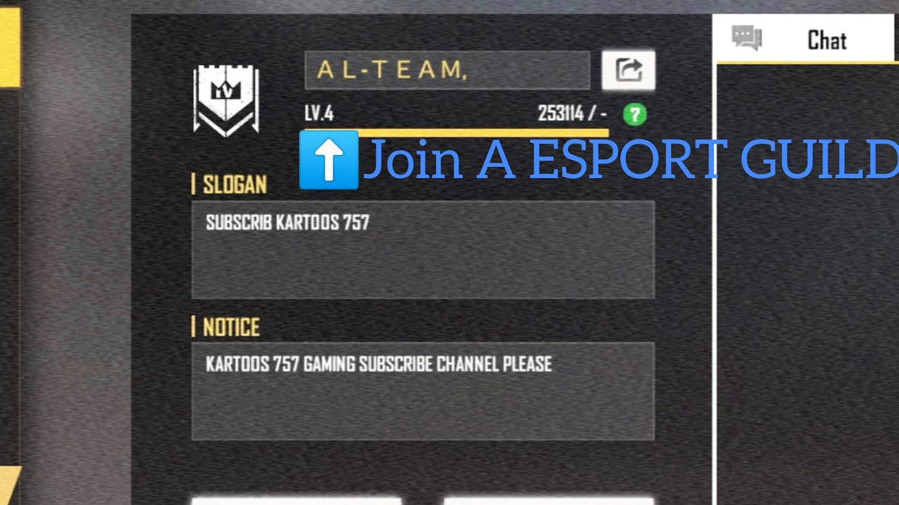 HOW TO JOIN "AL TEAM" ESPORT GUILD IN FREE FIRE| WITH 25 LAKH GLORY.#free Fire