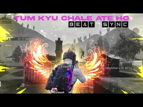 3D MONTAGE ||TUM KYU CHALE ATAE HO||BEAT SYNC|| BGMI