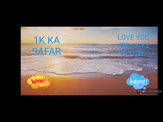 1K KA SAFAR #YOUTUBE