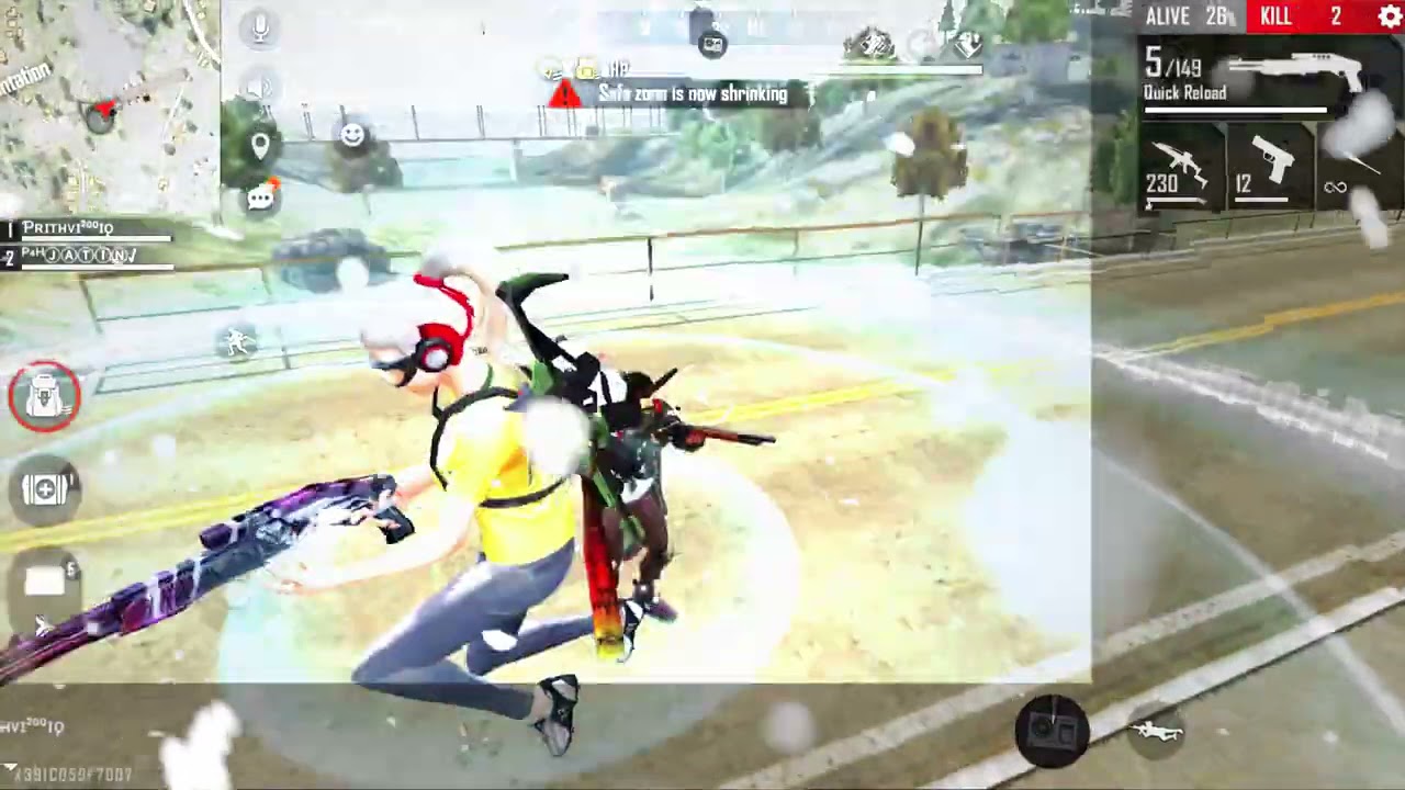 One tap hedshot one trick