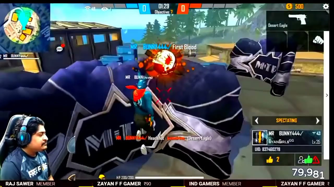 free fire Wanted  video