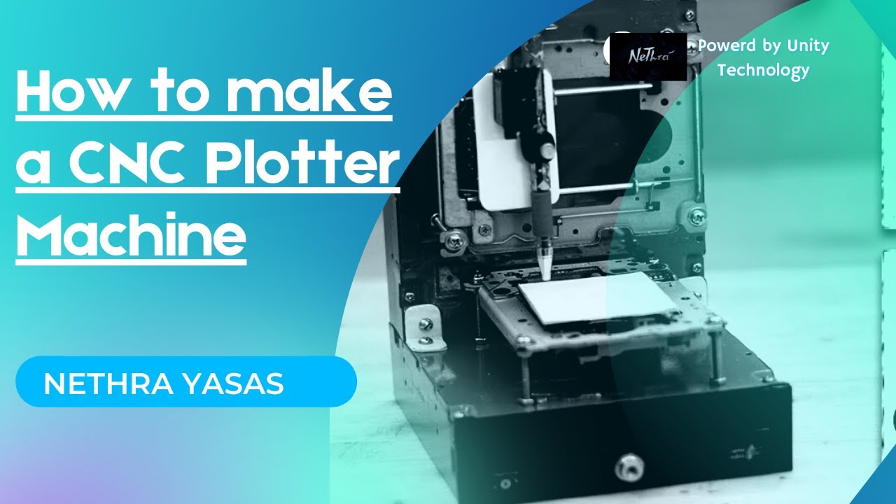 How to make mini CNC plotter 2D using scrap DVD