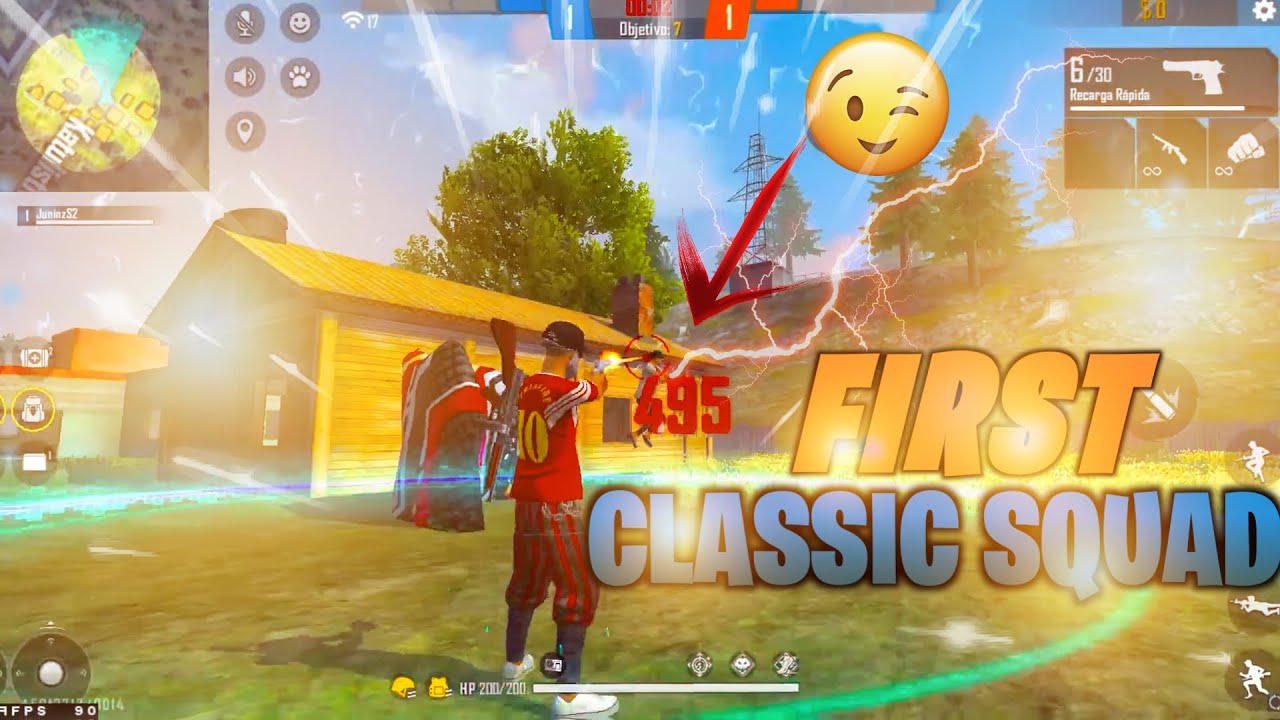 Freefire : FIRST MATCH OF CLASH SQUAD BERMUNDA best GAMEPLAY | #freefire #ajjubhai #classicsquad