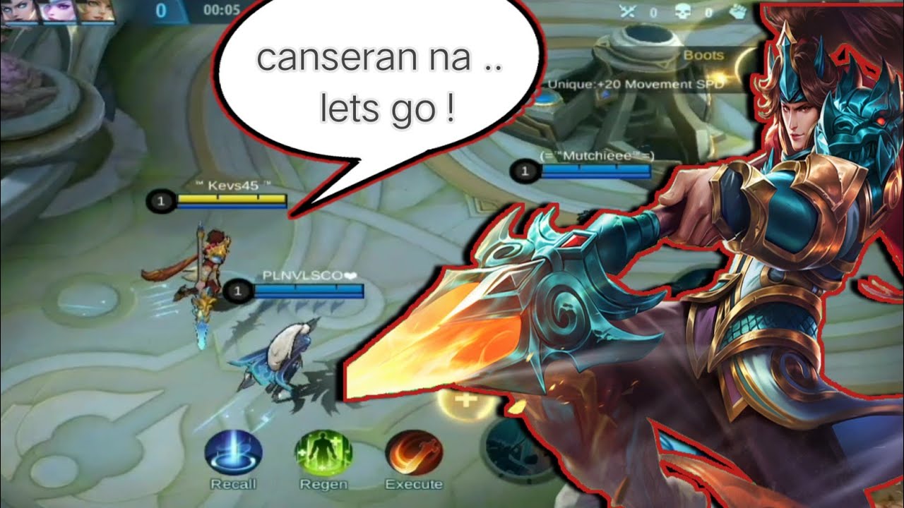 Wala kaseng nag tank kaya ito nangyari .. | Mobile Legends