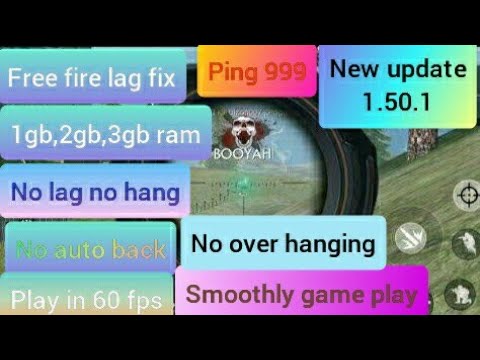 Free fire lag fix 1gb ram auto back solve 2gb,3gb,4gb ram lag fix all mobile lag fix gamer