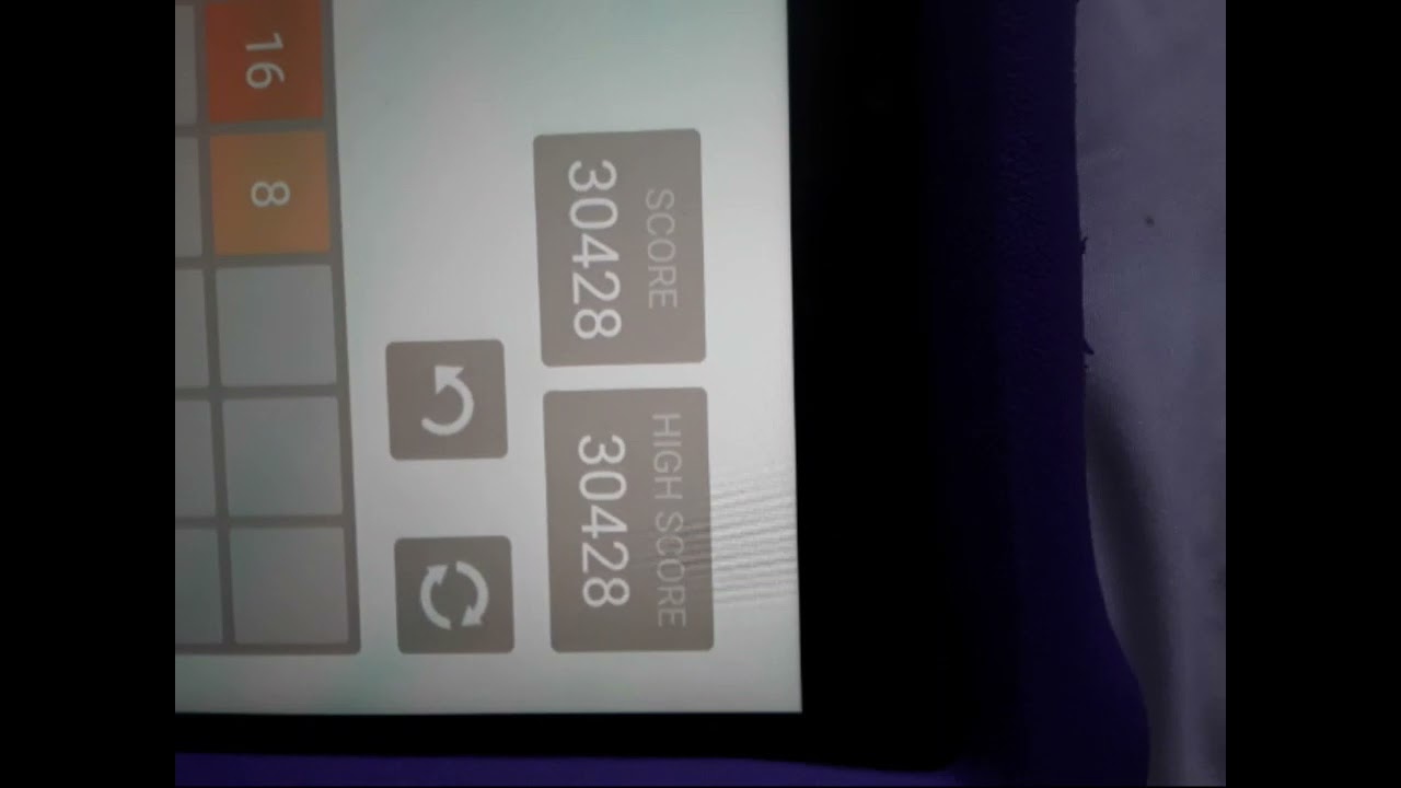 I got a high score on 2048