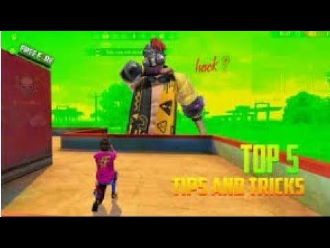 TOP 5 TIPS AND TRICKS IN FREE FIRE