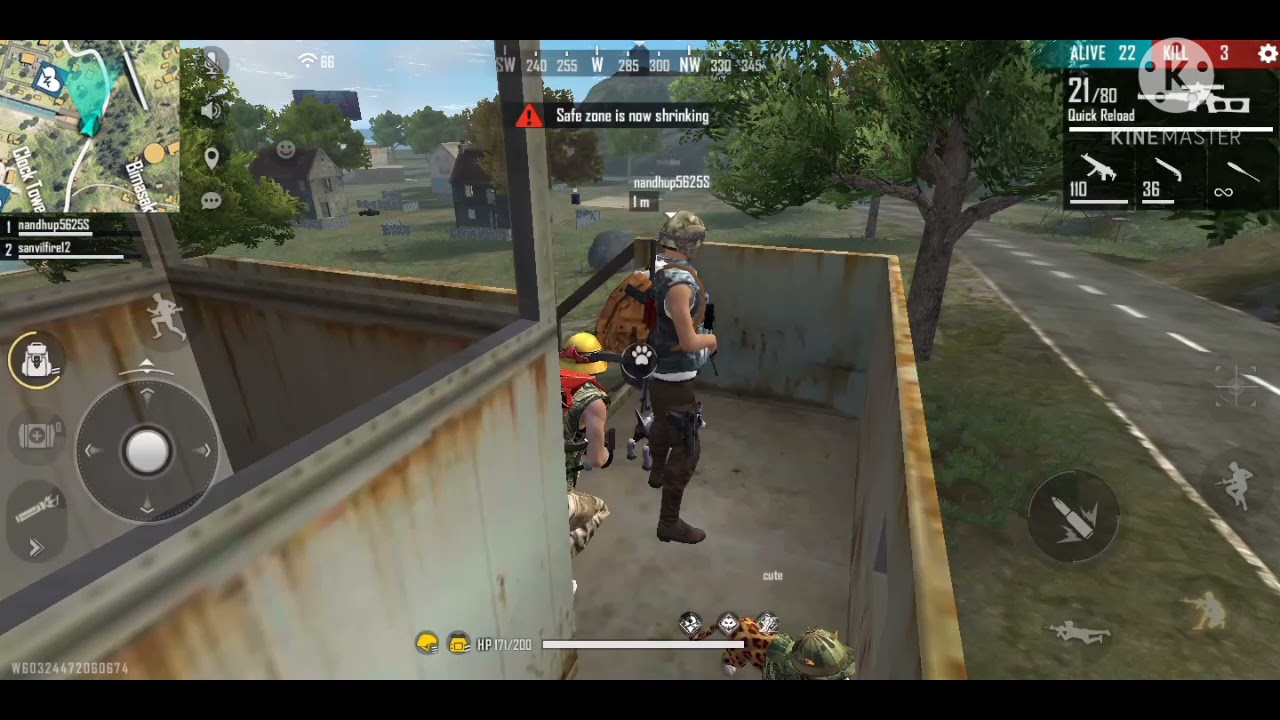 playing classic Bermuda 6kill  freefire ClashGaming duo 2021