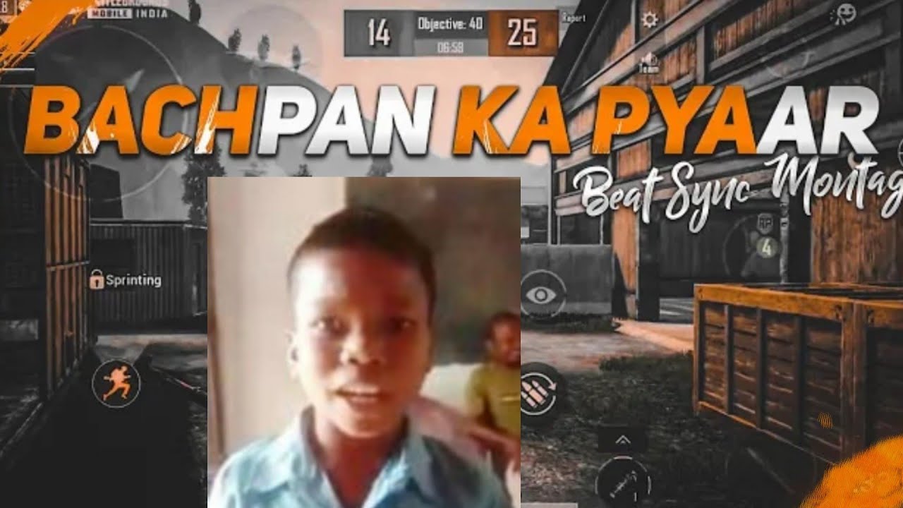bachpan ka pyar pubg Montege best || kinemaster edit ??