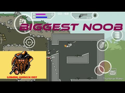 mini militia playing like a noob must watch