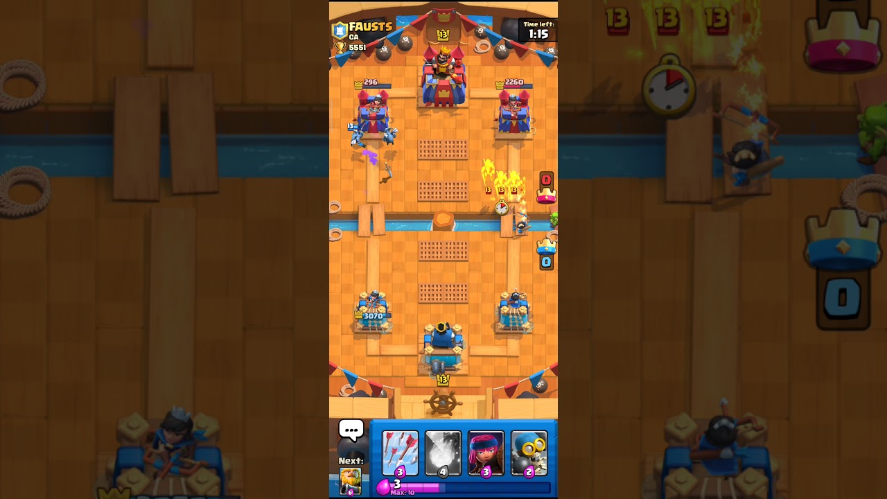 Most Aggressive Game Play #clashroyale #clash #royale