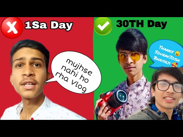 I WATCH SOURAV JOSHI VLOG FOR 30 DAYS TO MAKE.??