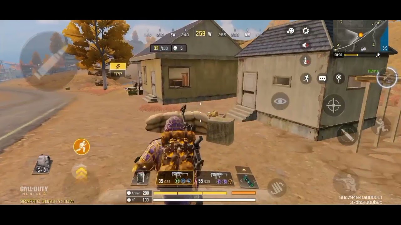 Reaching Grandmaster in BR match using MX9 CODM kr..