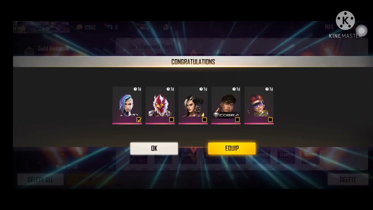 HOW TO GET FREE CHARACTERS IN FREE FIRE