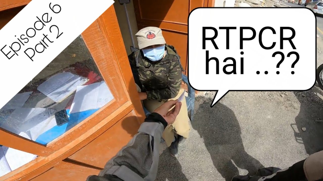 RTPCR checking at Leh Border || Ladakh 2021