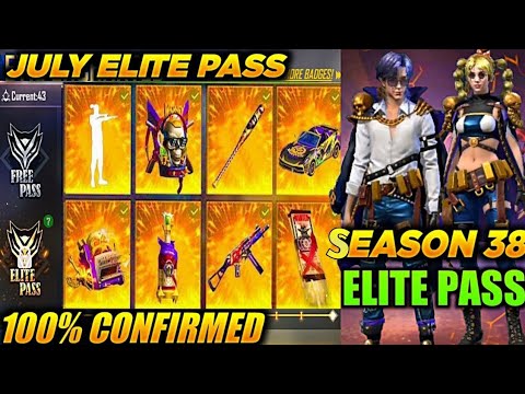Free Fire New Elatepass Season 38 Full Details| HD Garena Free Fire|