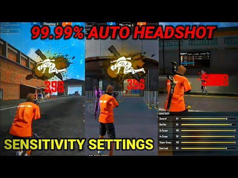 Free Fire Auto Headshot Setting 2021 | Best Sensitivity Setting | One Tap Setting | GAMING CONET