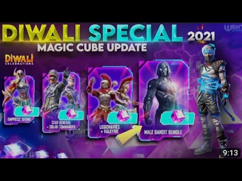 DIWALI EVENT MAGIC CUBE BUNDLE | DIWALI EVENT FREE FIRE 2021 | FIST SKIN | FIRE FIRE NEW EVENT