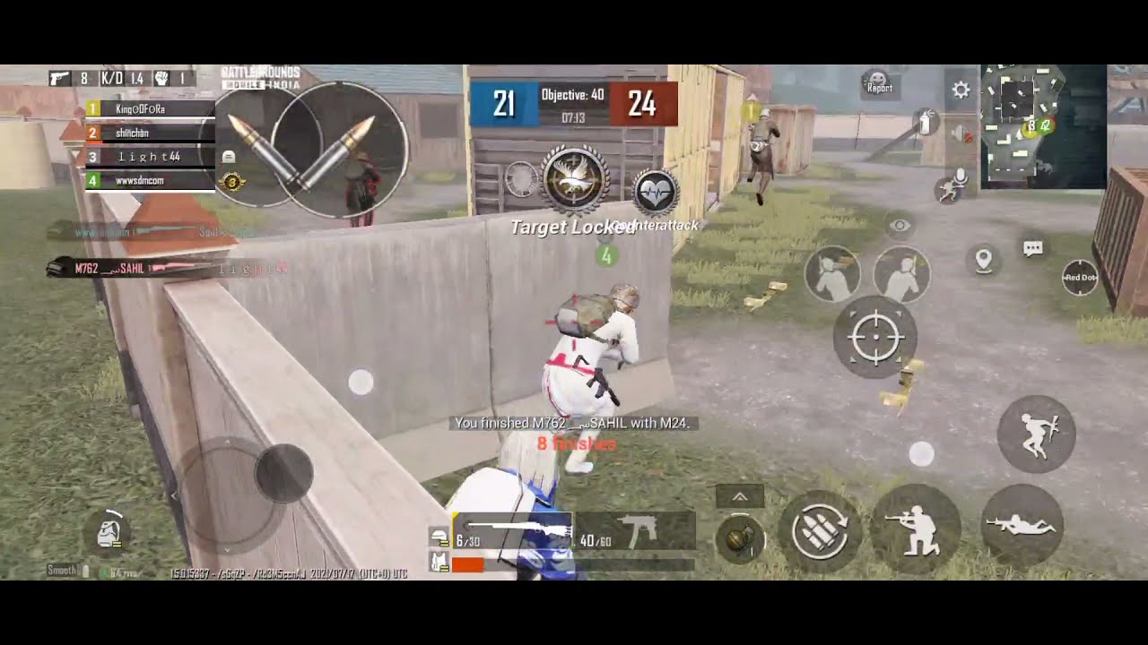 TDM challenge (M24 vs auto) gan _ high damage _head shot _ DINDAS GAMING